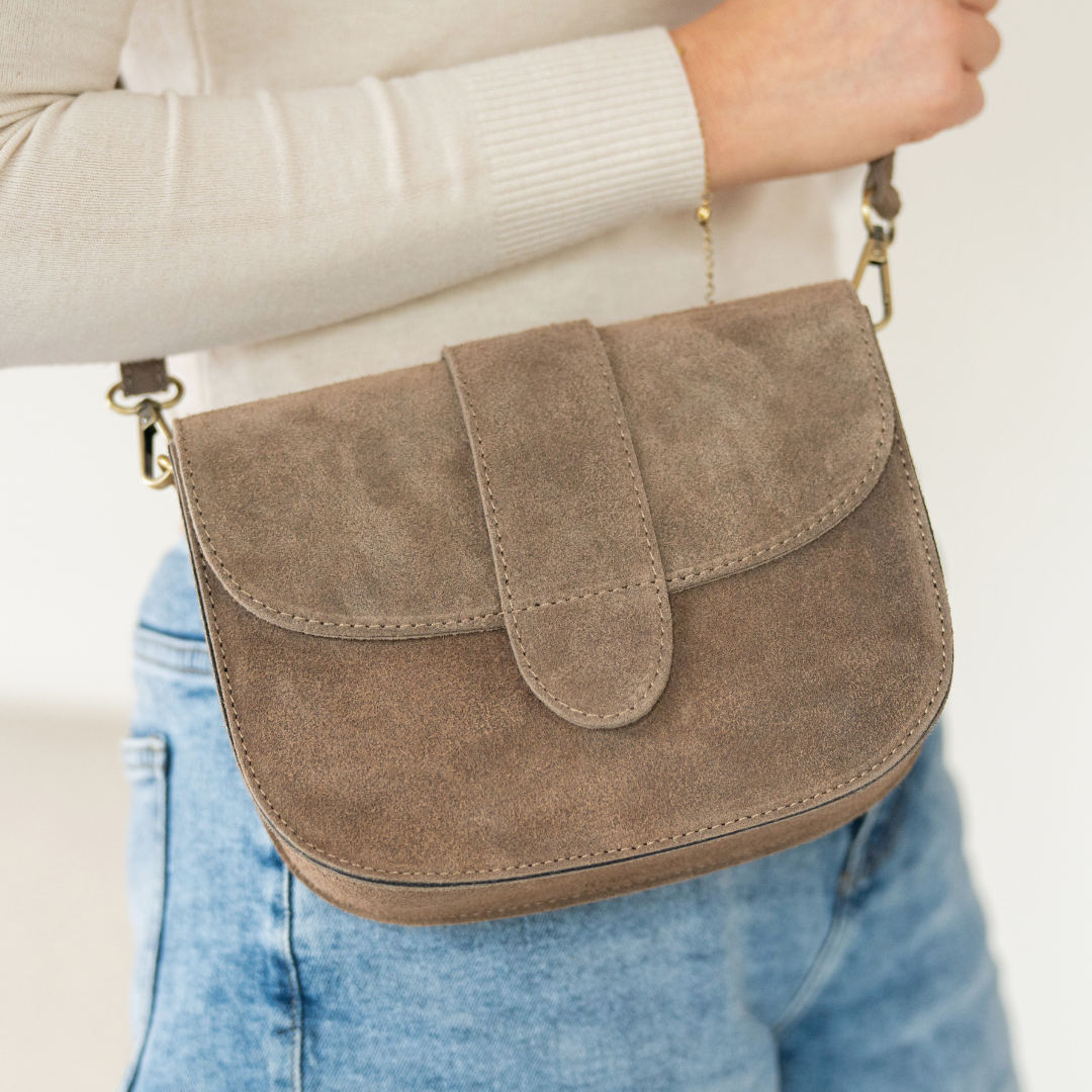Shoulder bag Belle | Taupe