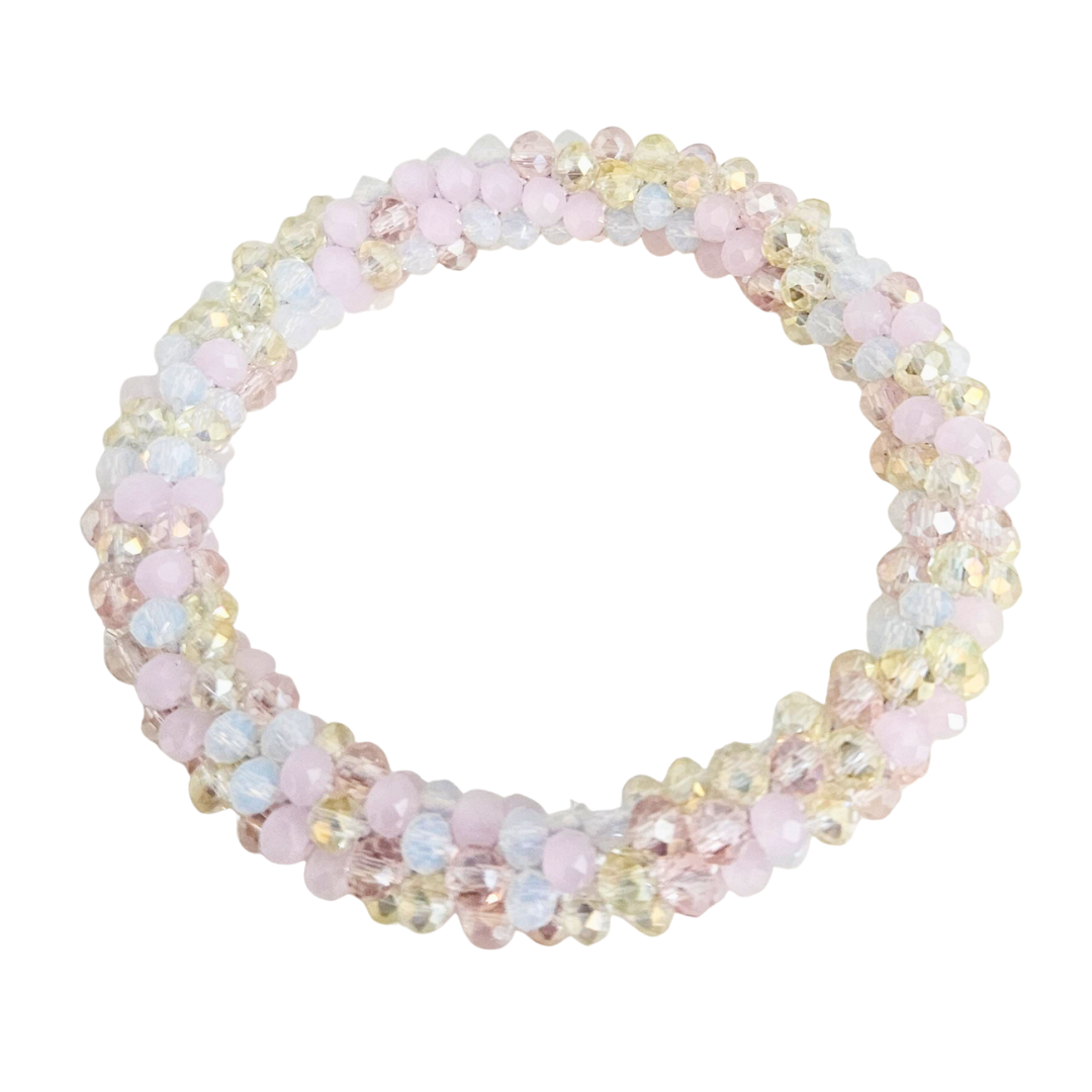 Roll On Facet Armband | Pastel Mix