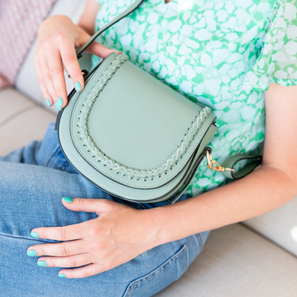 Shoulder bag Flore | Sea green