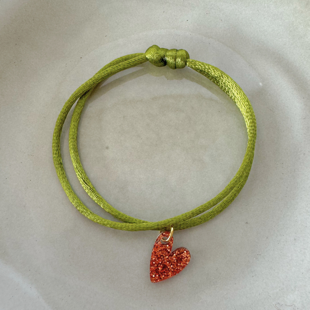 Armband Lume Charms Festive| Heart - Copper