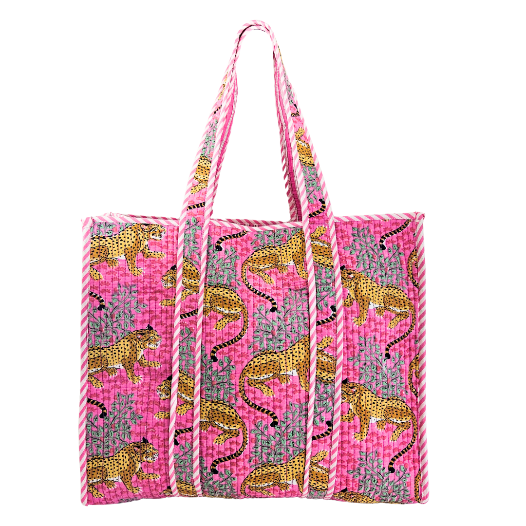 Tote Bag Veerle | Pink Tijger