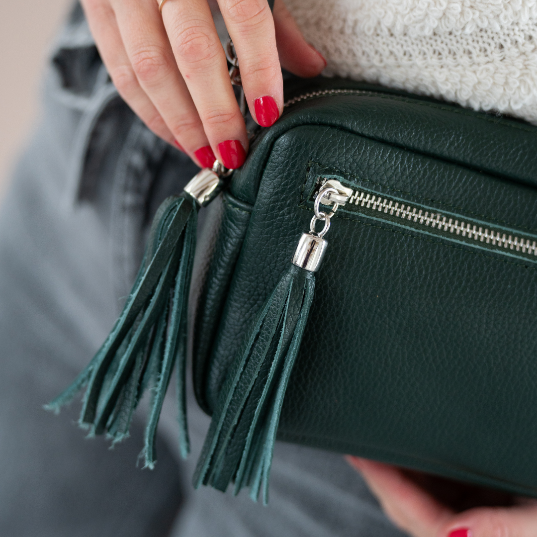 Shoulder bag Mieke | Grass green