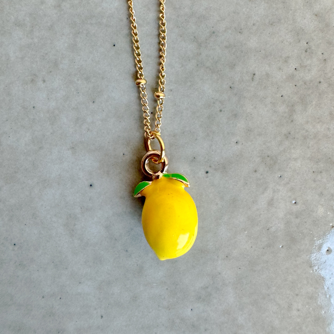 Kette Zitrone | Gold