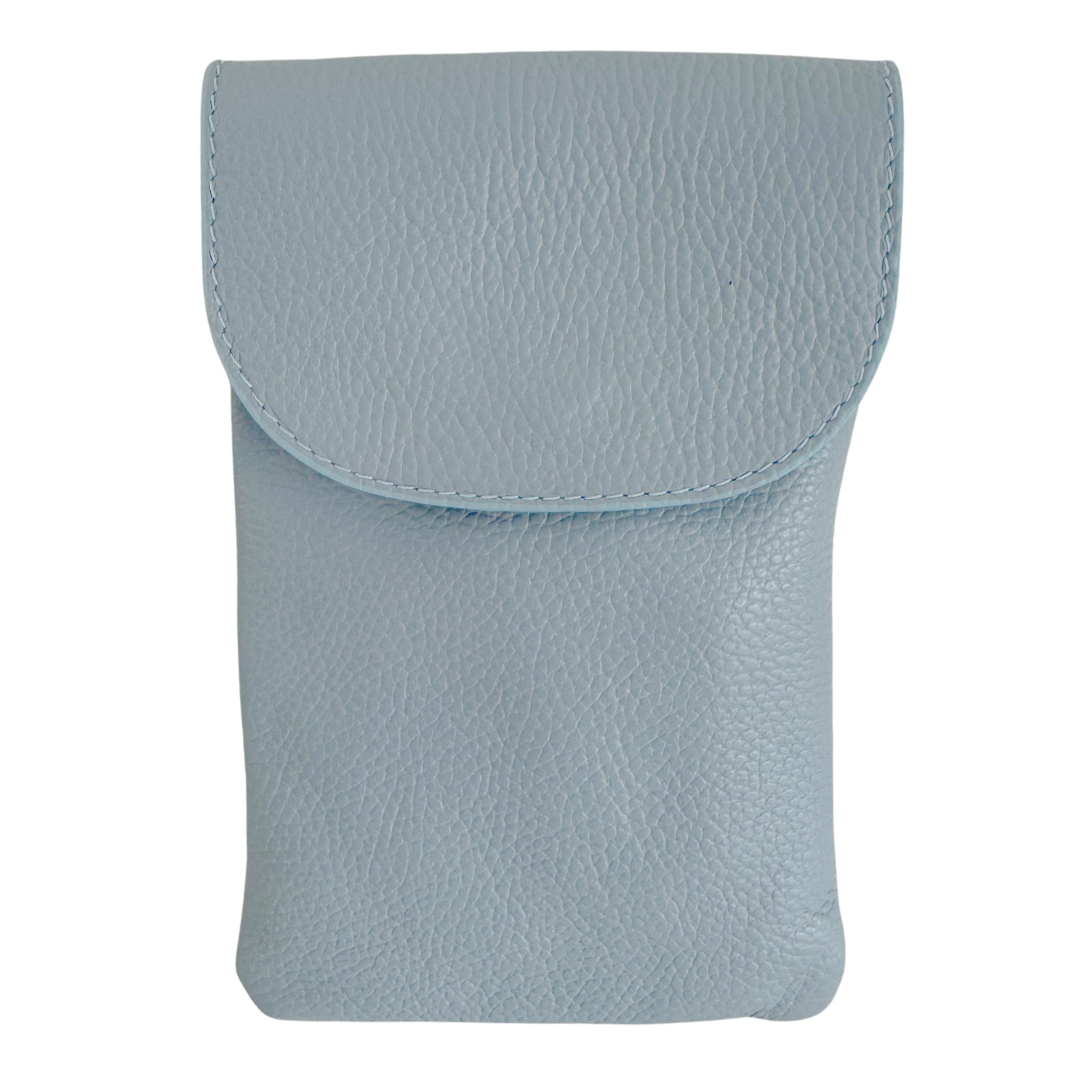 Handytasche Maike (Leder) 2 Fächer | Grasgrün