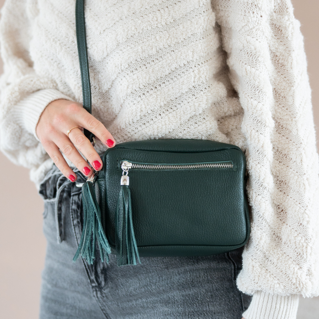 Shoulder bag Mieke | Grass green