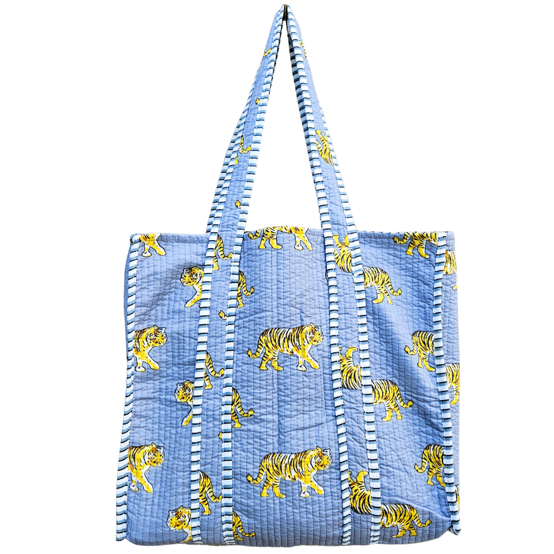 Tote Bag Veerle | Grijs Tijger
