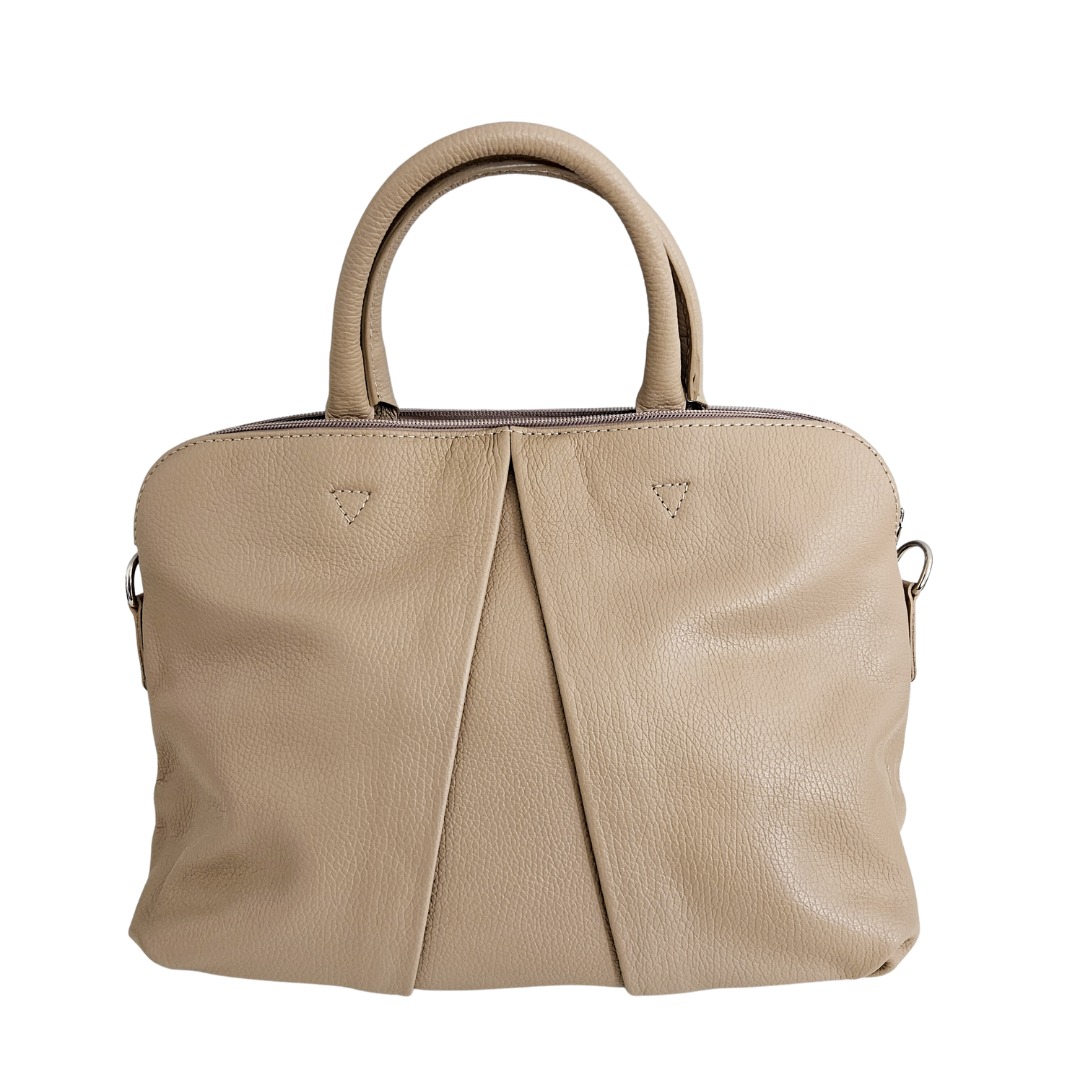 Hand / Shoulder bag Dione | Taupe