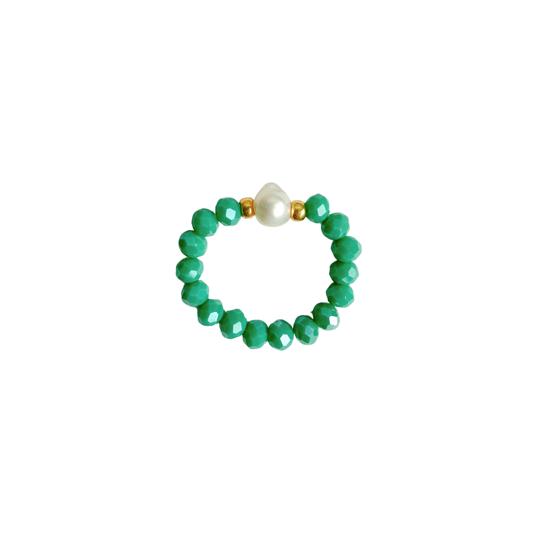 Ring Facet Beads | Turquoise