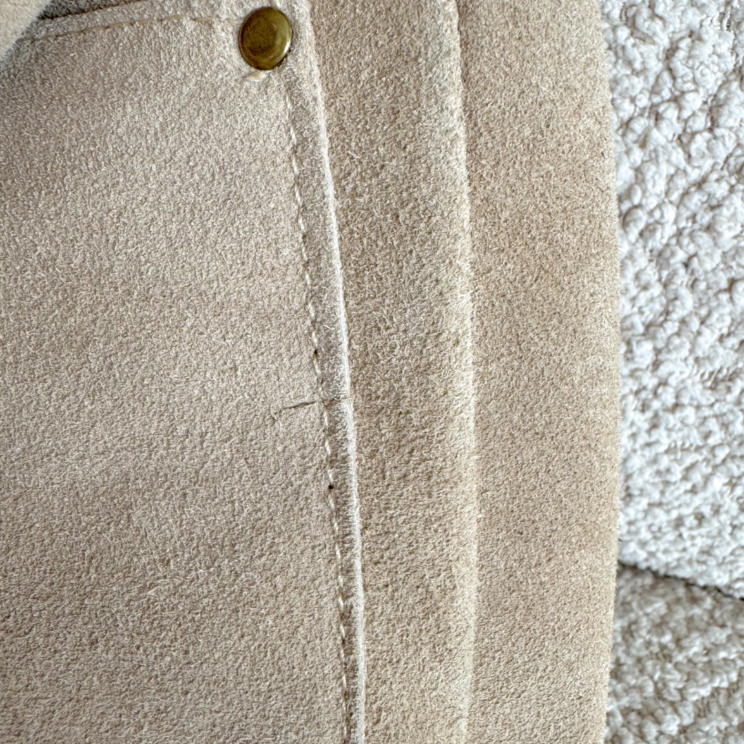 BUITENBEENTJE | Schoudertas Lieve | Licht Taupe