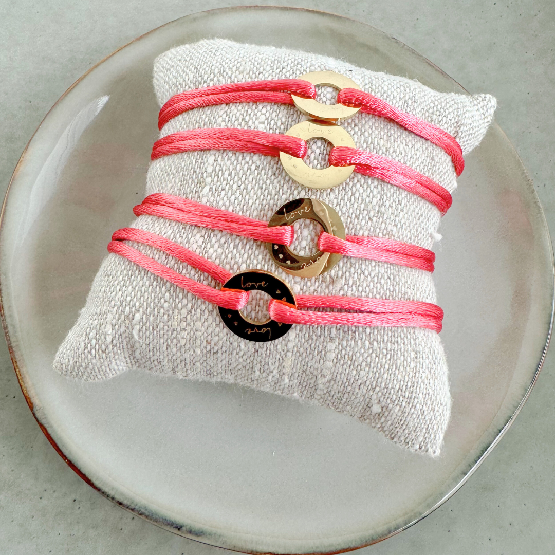 Armbandje Cartier Knoop | Blush Roze
