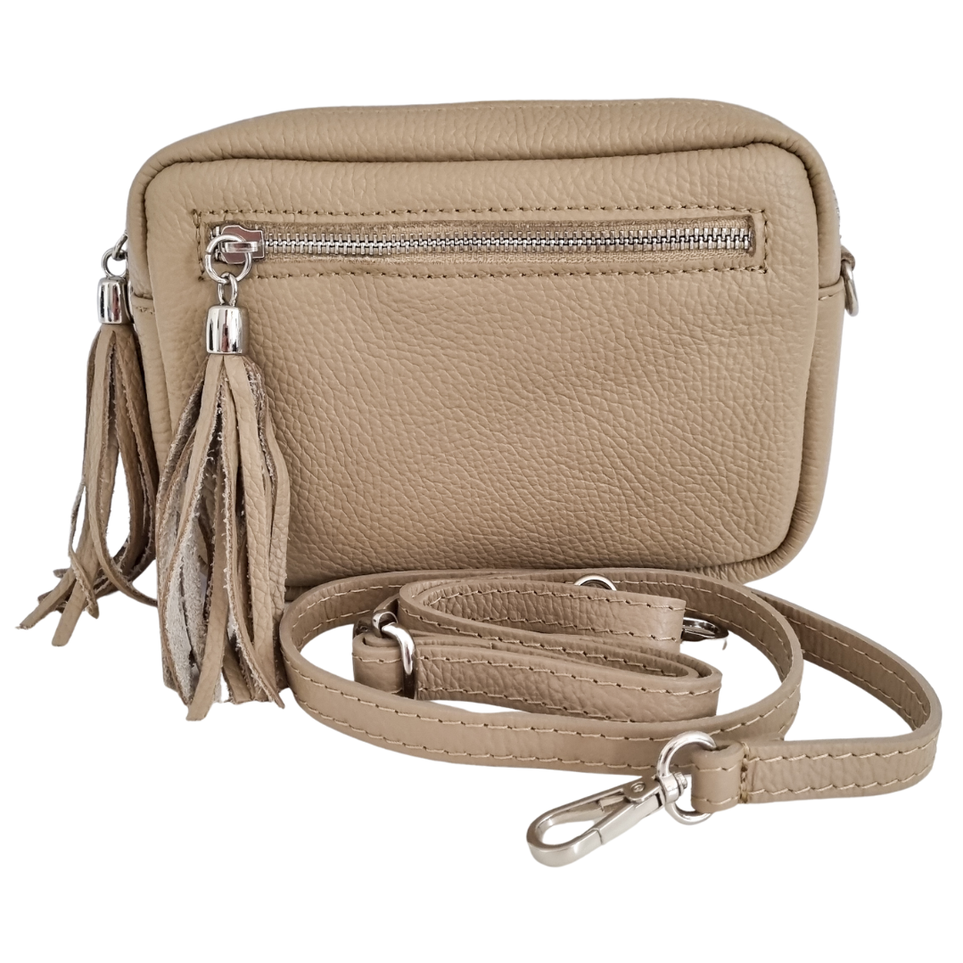 Shoulder bag Mieke | Taupe