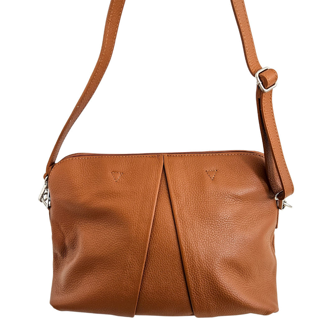 Hand / Shoulder bag Dione | Camel