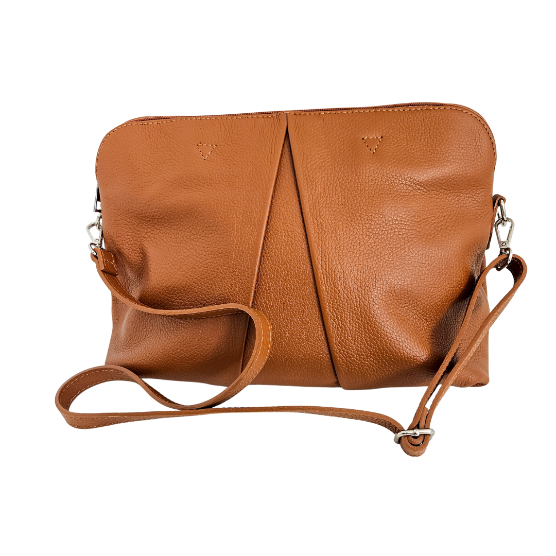 Hand / Shoulder bag Dione | Camel