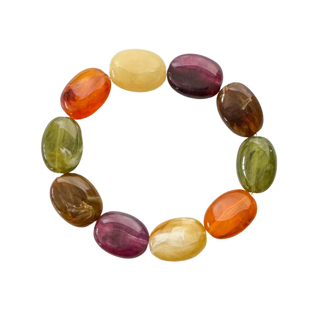 Bold Chunks Armband | Harvest