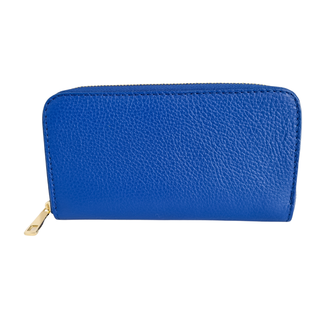 Zip wallet Large | Cobalt blue