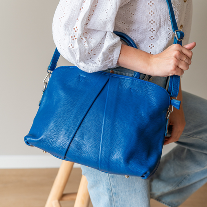 Hand/Shoulder Bag Dione | Cobalt