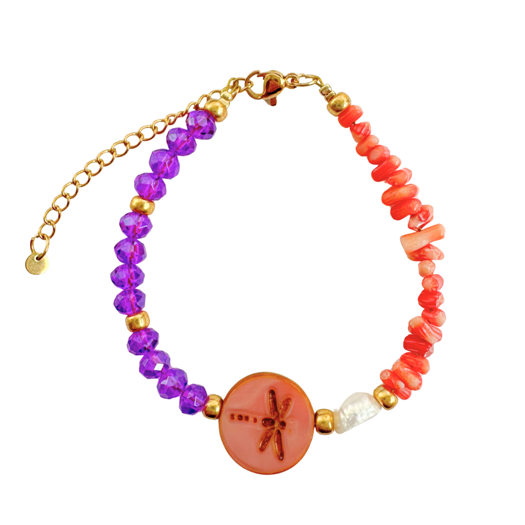 Armbandperlen ‚Blush & Bloom‘ | 05