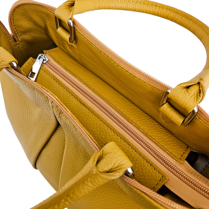 Hand / Shoulder bag Dione | Ocher