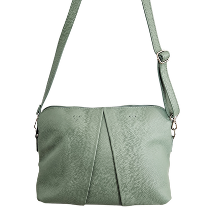 Hand / Shoulder bag Dione | Sea green