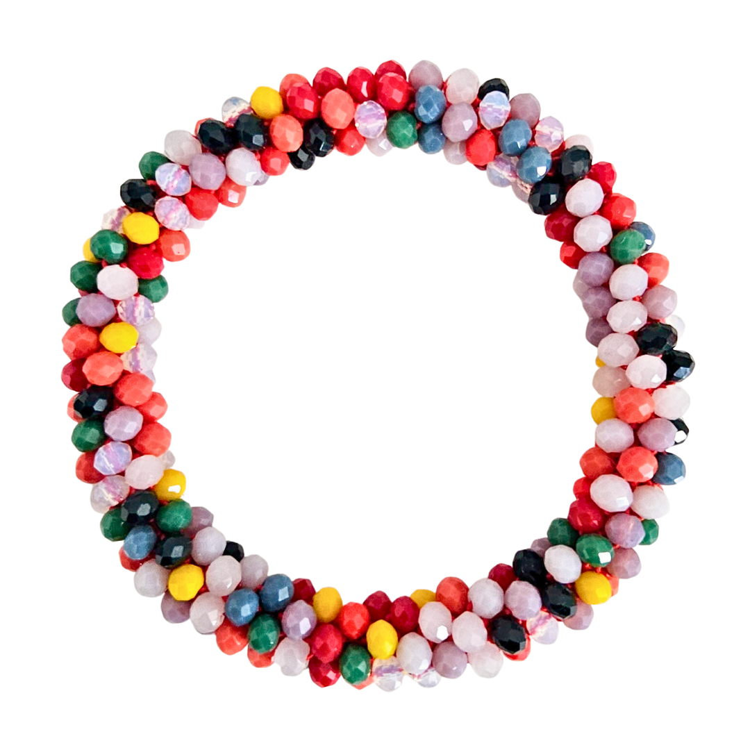 Roll On Facet Bracelet | Color Mix