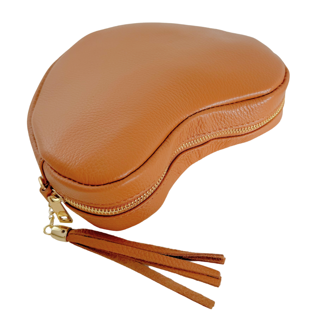Heart Bag Maite | Camel