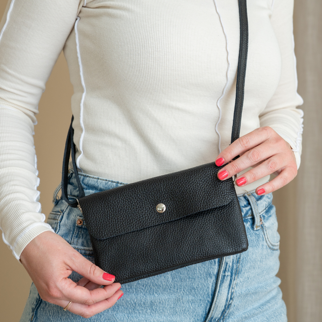 Shoulder bag Lyfke | Metallic Pink