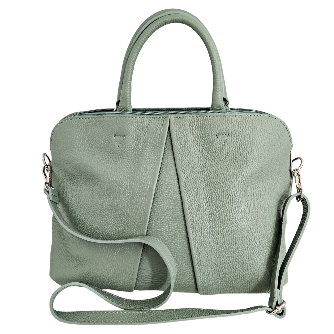 Hand / Shoulder bag Dione | Sea green