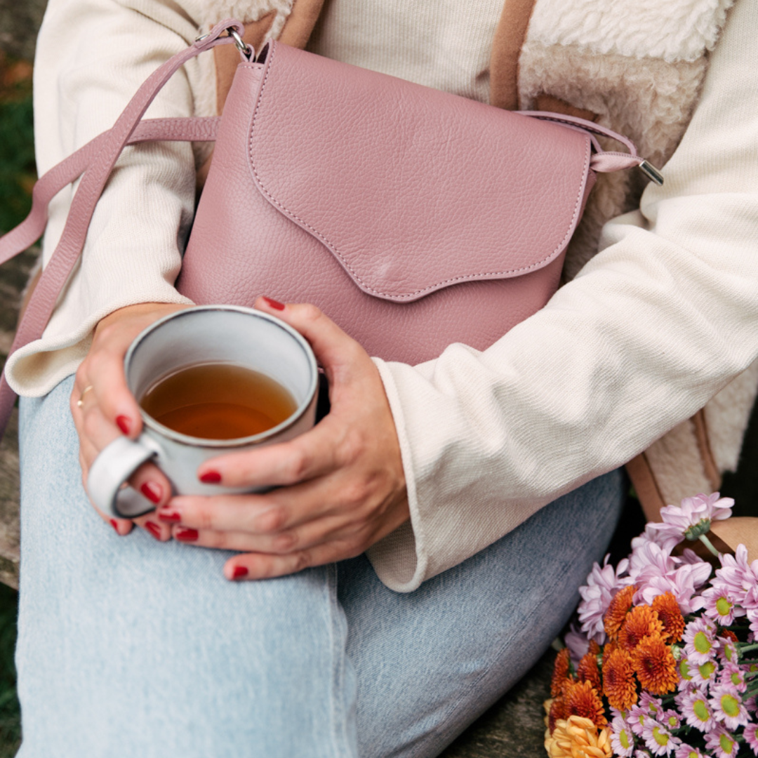 Oud roze tasje hotsell