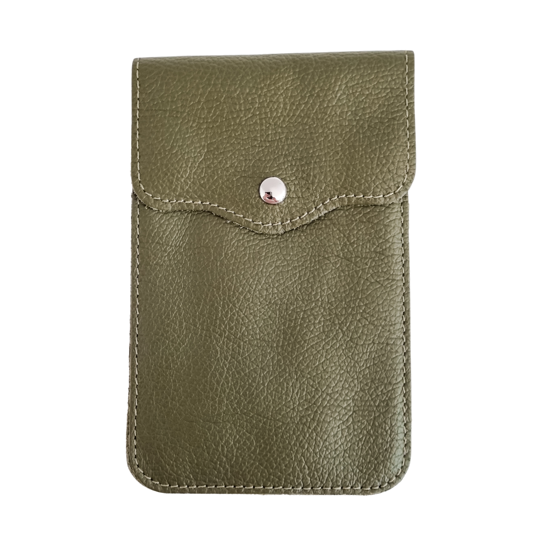Phone bag (leather) 2 compartments
