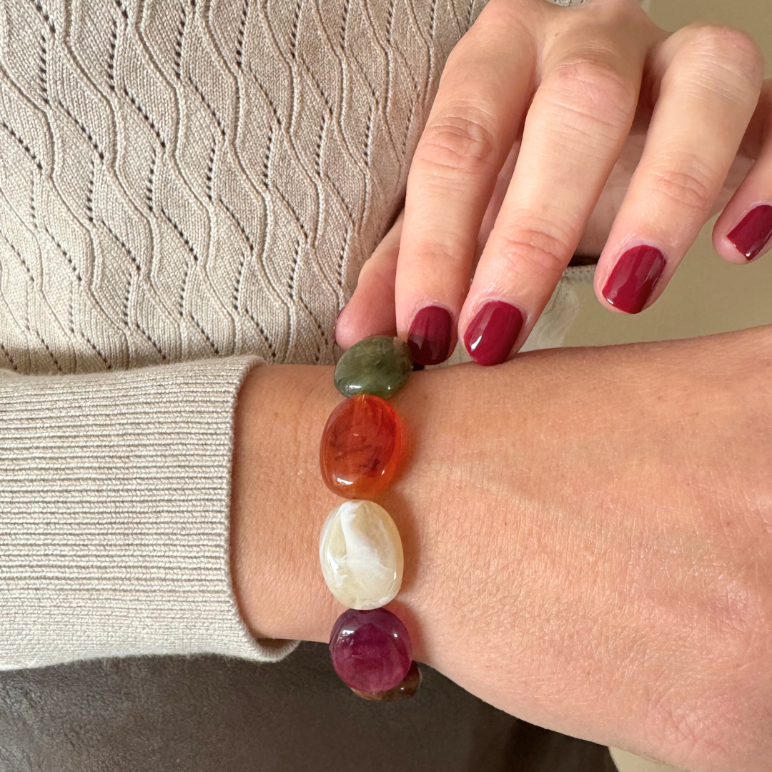 Bold Chunks Armband | Harvest