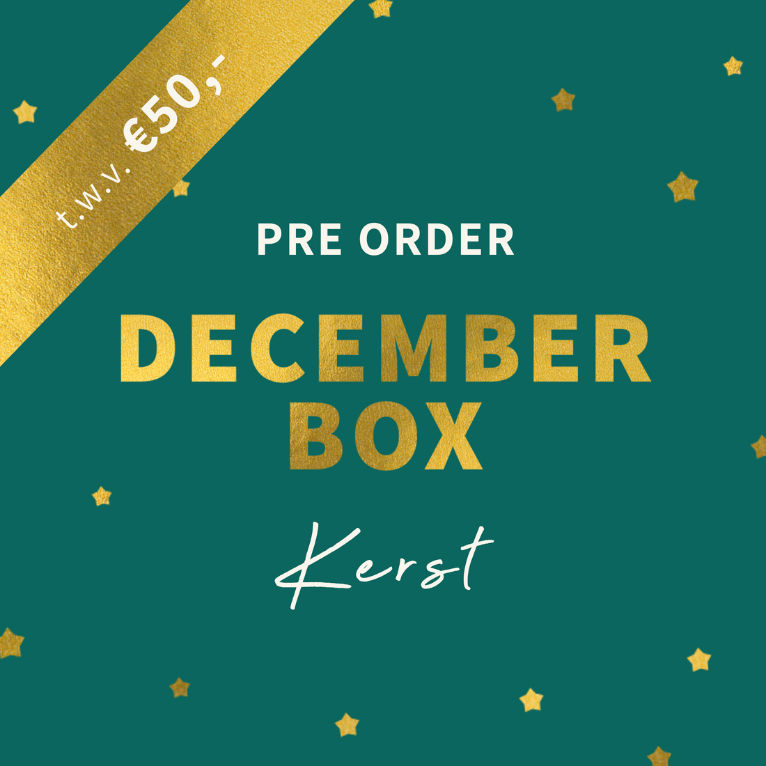 PRE ORDER | Decemberbox KERST