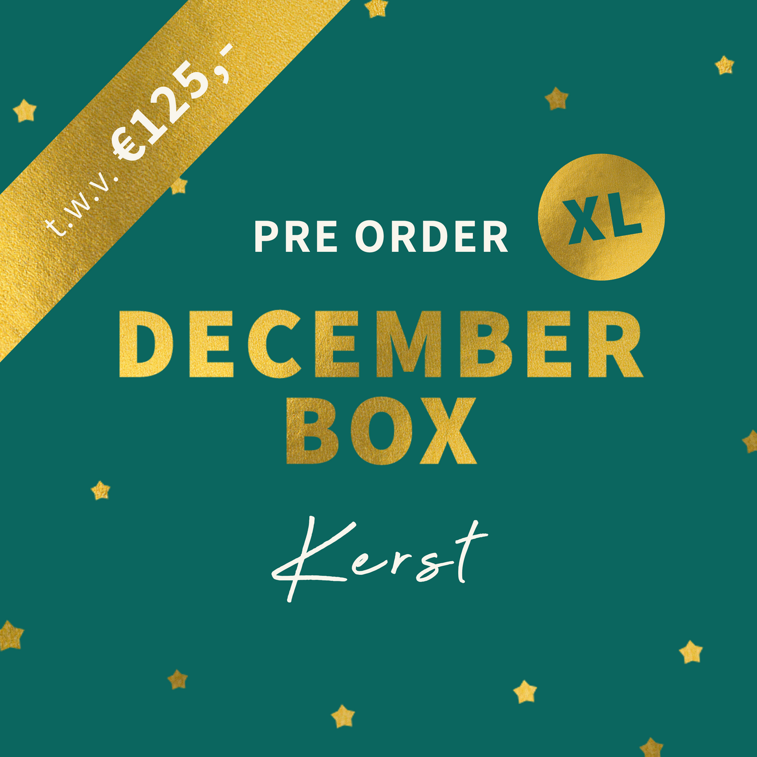 PRE ORDER | Decemberbox XL KERST