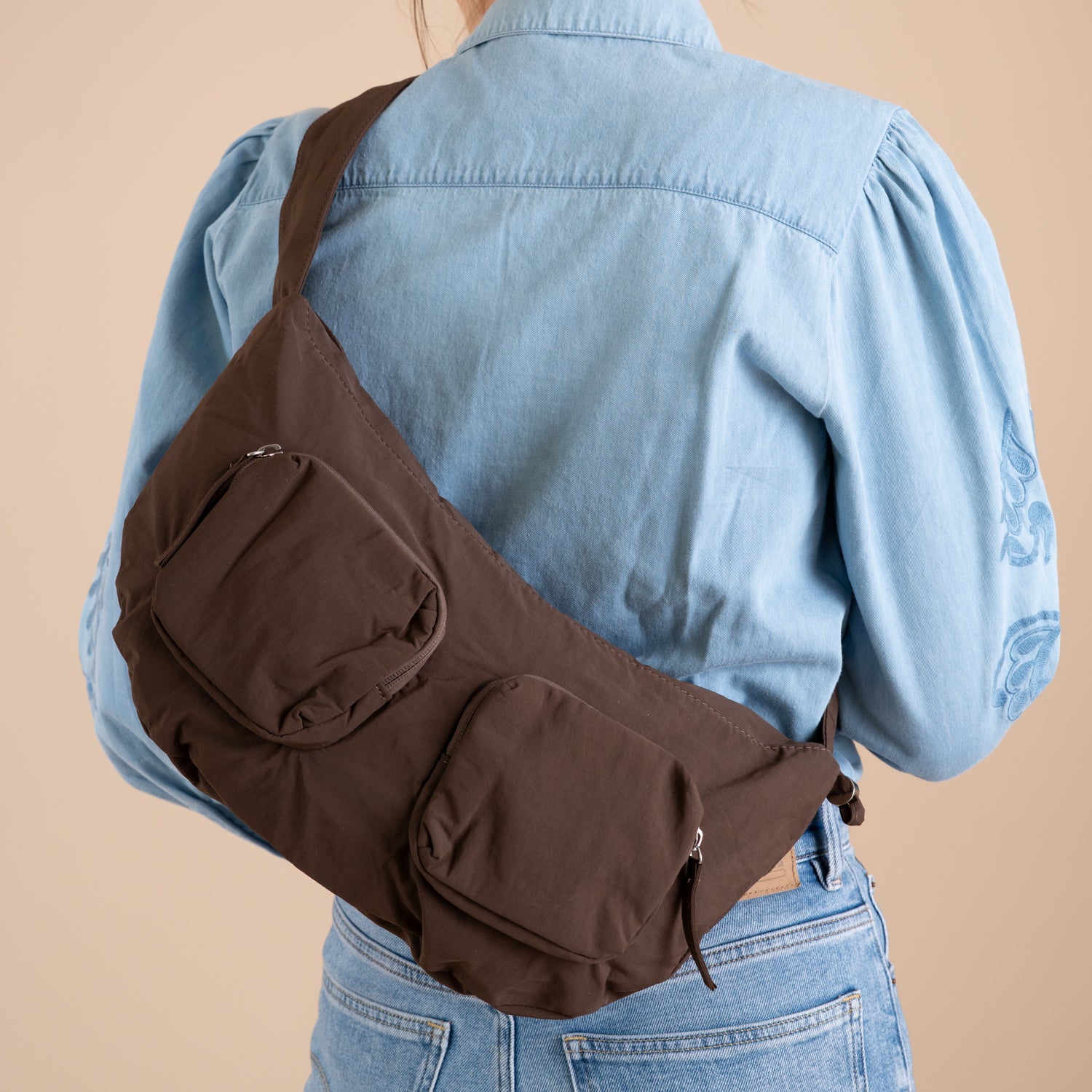 Gürteltasche-Umhängetasche Janne | Flaschengrün