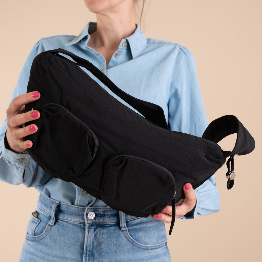 Gürteltasche-Umhängetasche Janne | Flaschengrün