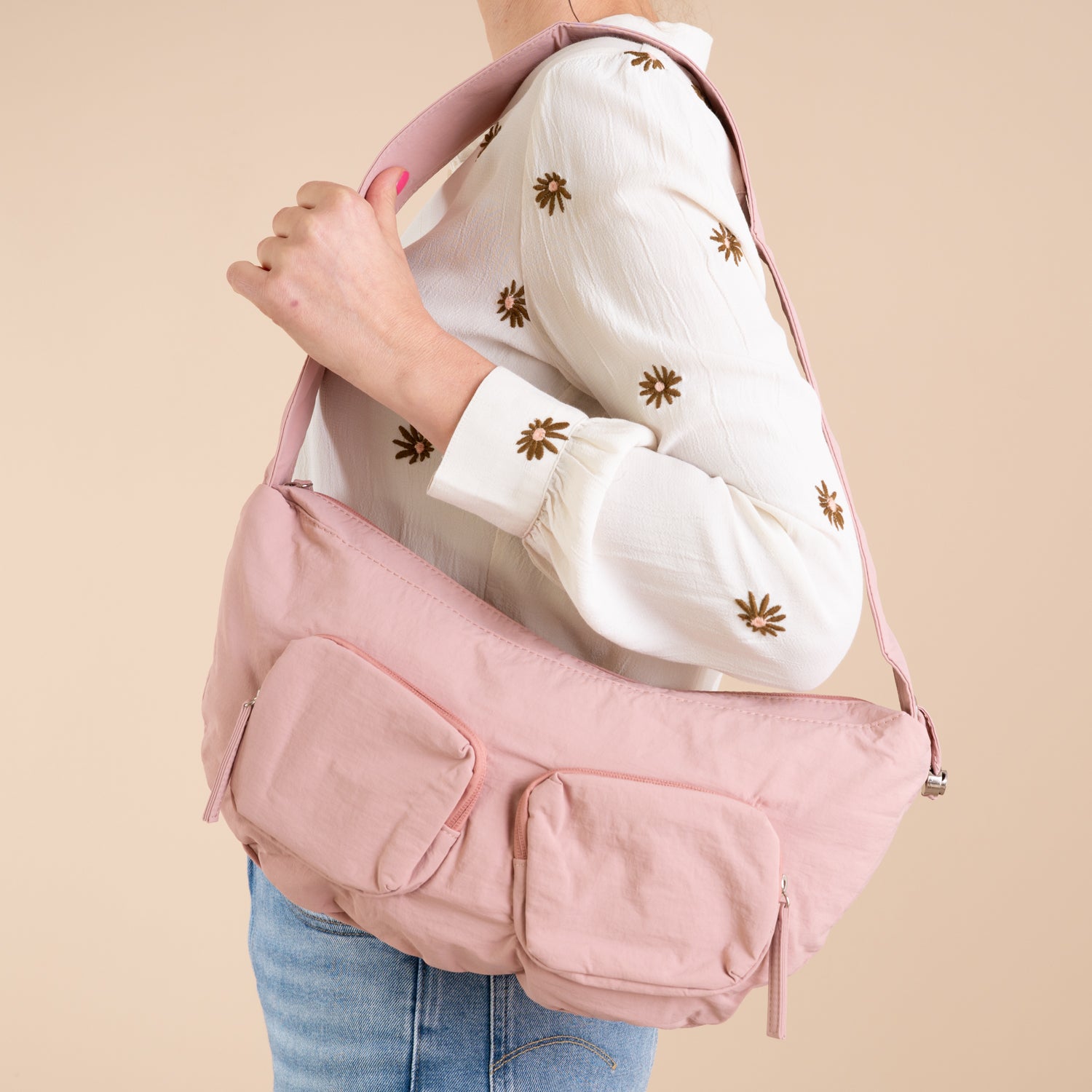 Belt bag-shoulder bag Janne | Bottle Green