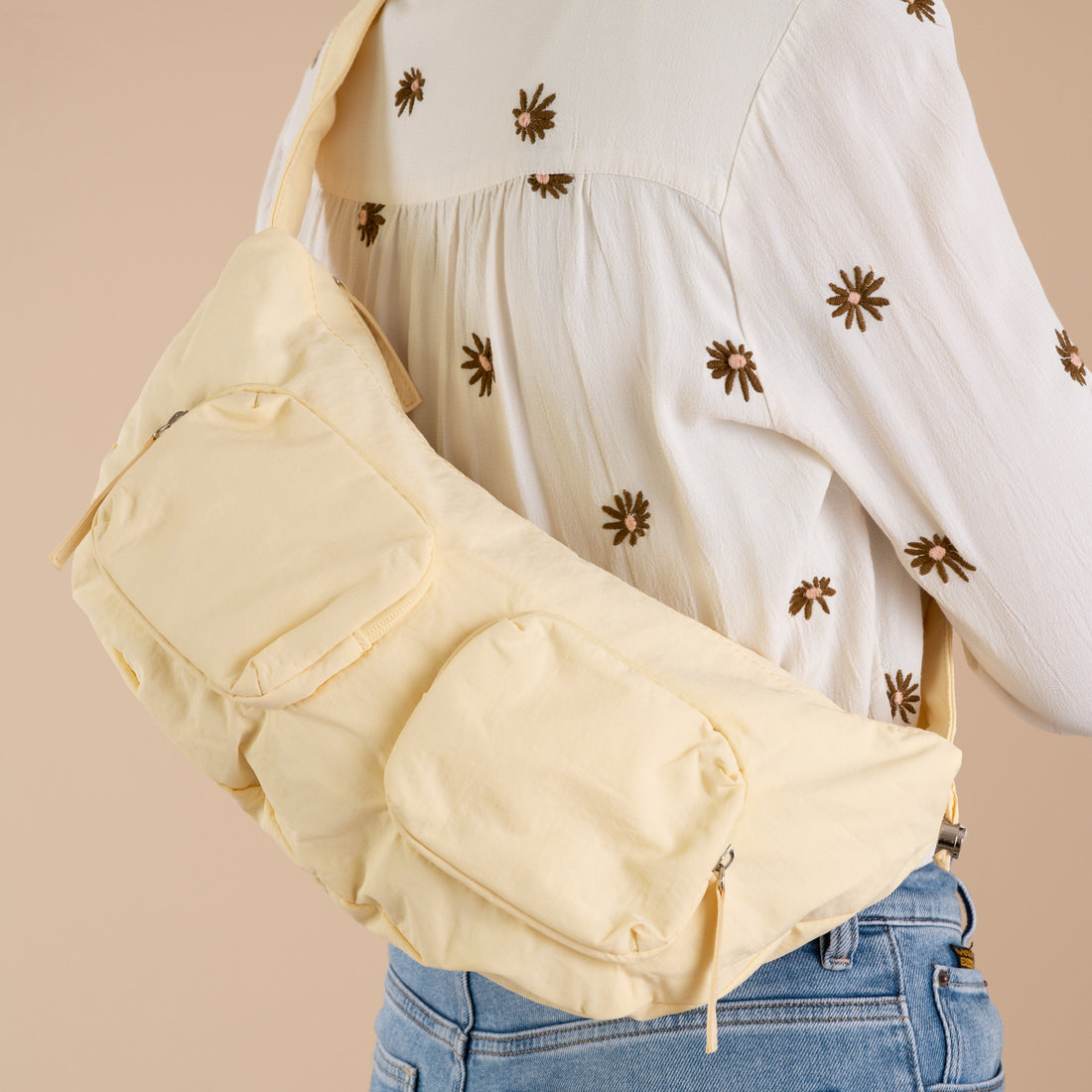 Gürteltasche-Umhängetasche Janne | Flaschengrün