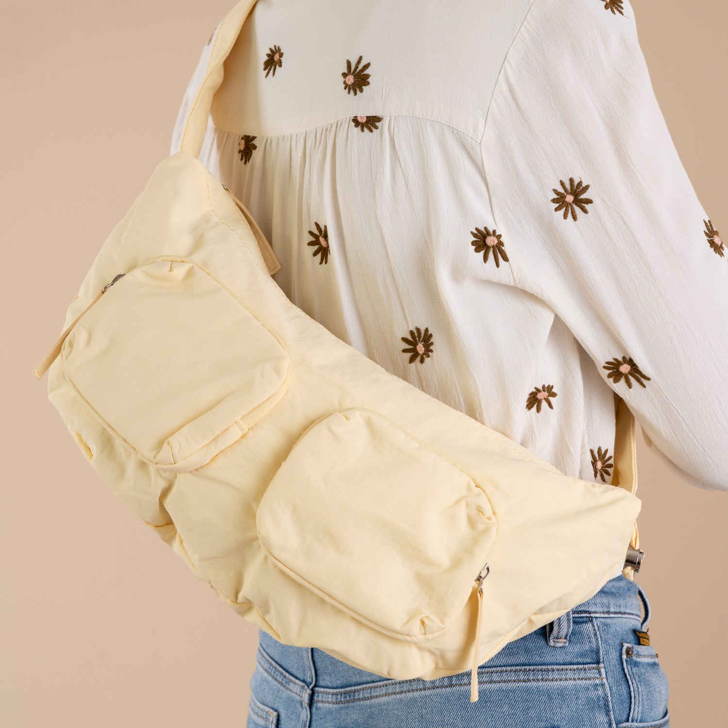 Belt bag-shoulder bag Janne | Bottle Green