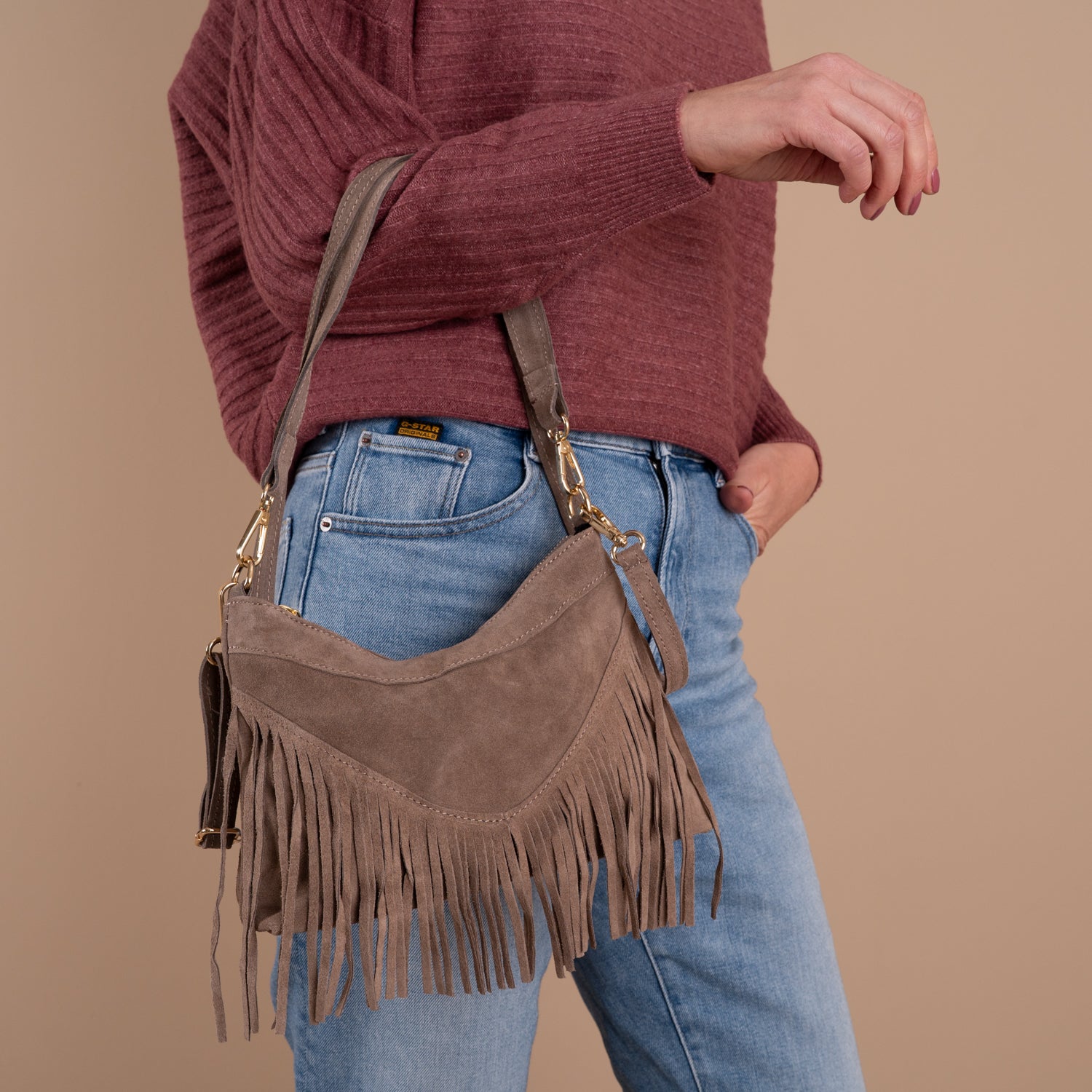 Umhängetasche Lieve | Braun