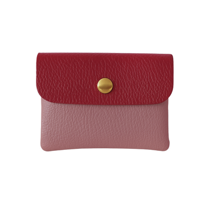 Portemonnee Jule | Burgundy - Oud Roze