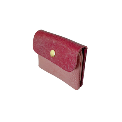 Portemonnee Jule | Burgundy - Oud Roze