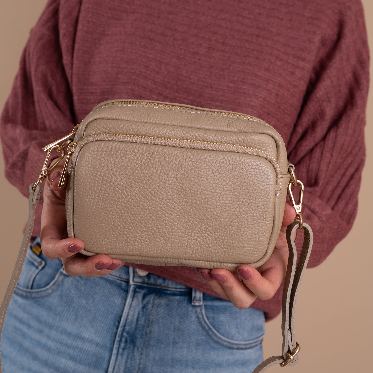 Shoulder bag Mieke | Burgundy