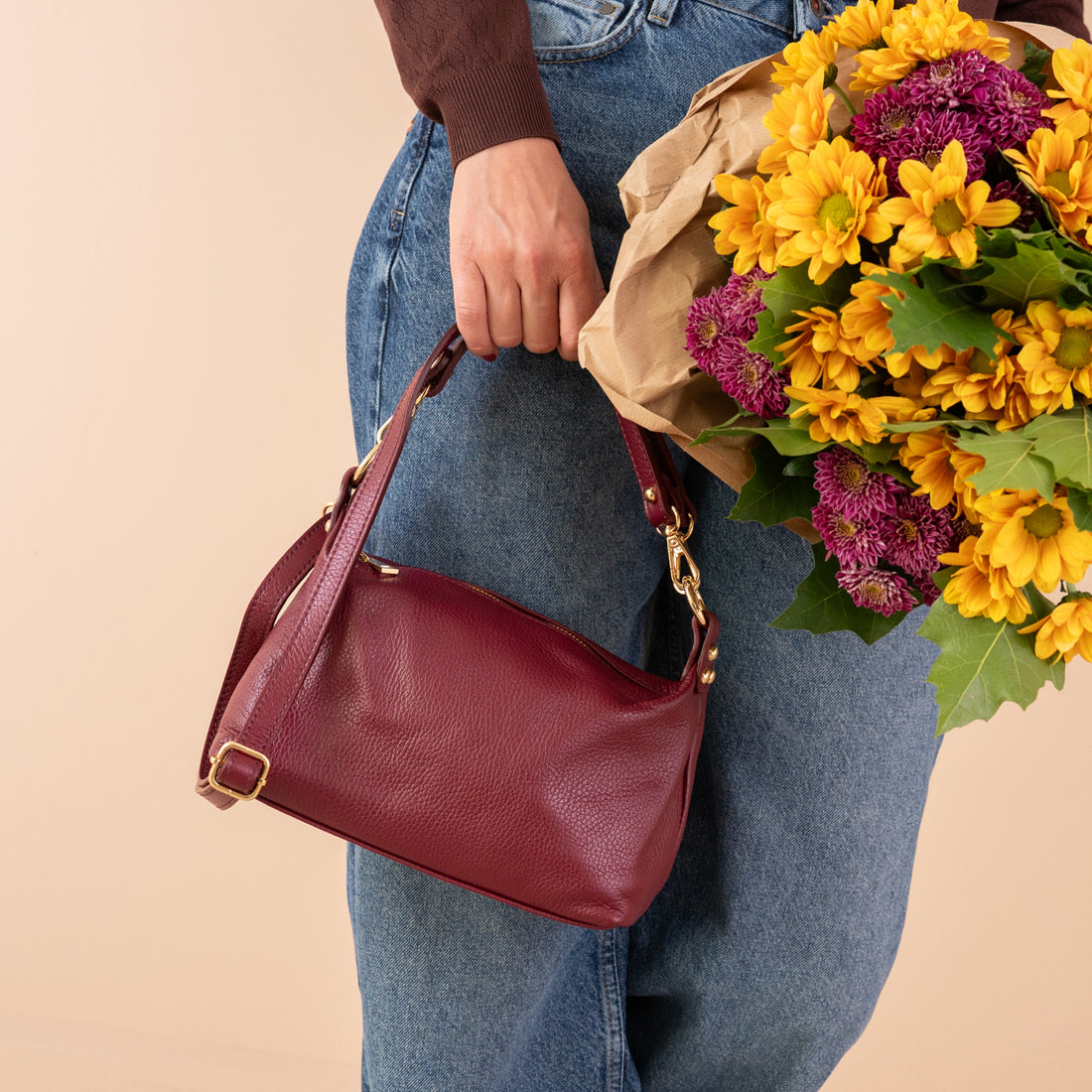 Tas Lotte | Burgundy