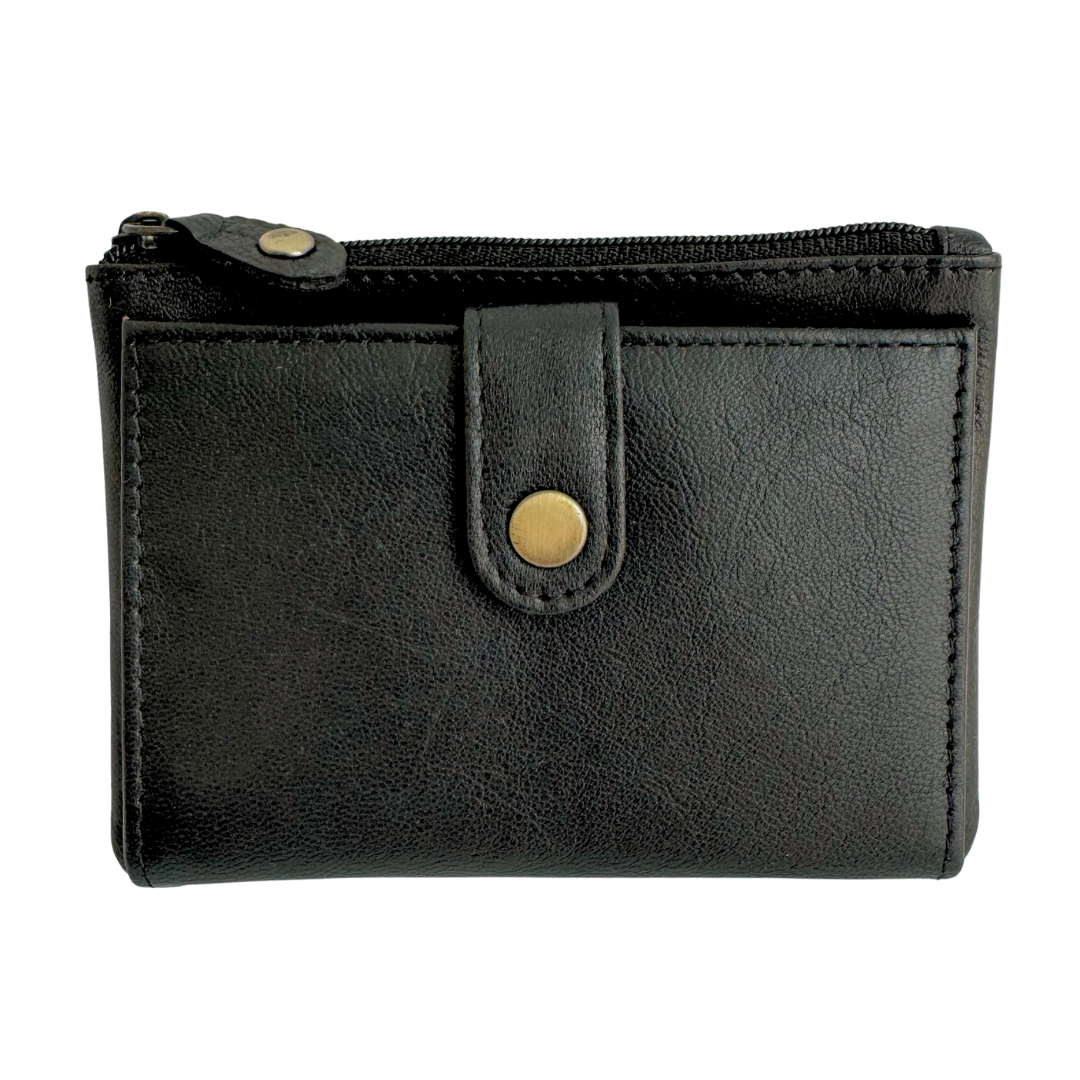 Leather wallet | Rose Metallic