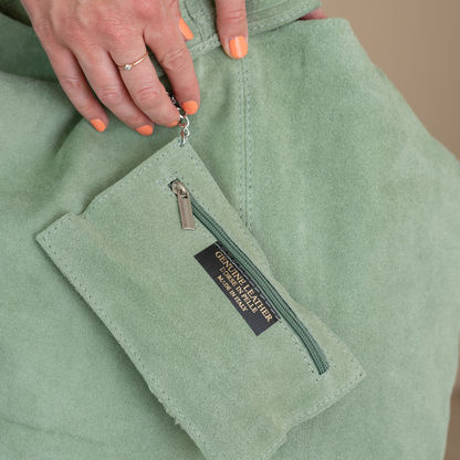 Bag Suede Juliëtte | Sea green
