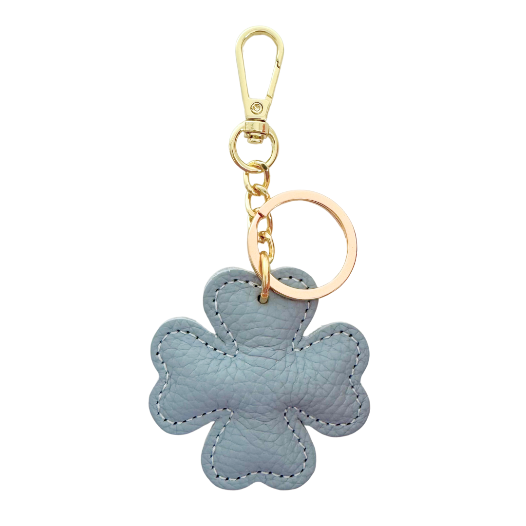 Keychain Leather | Fuchsia Metallic