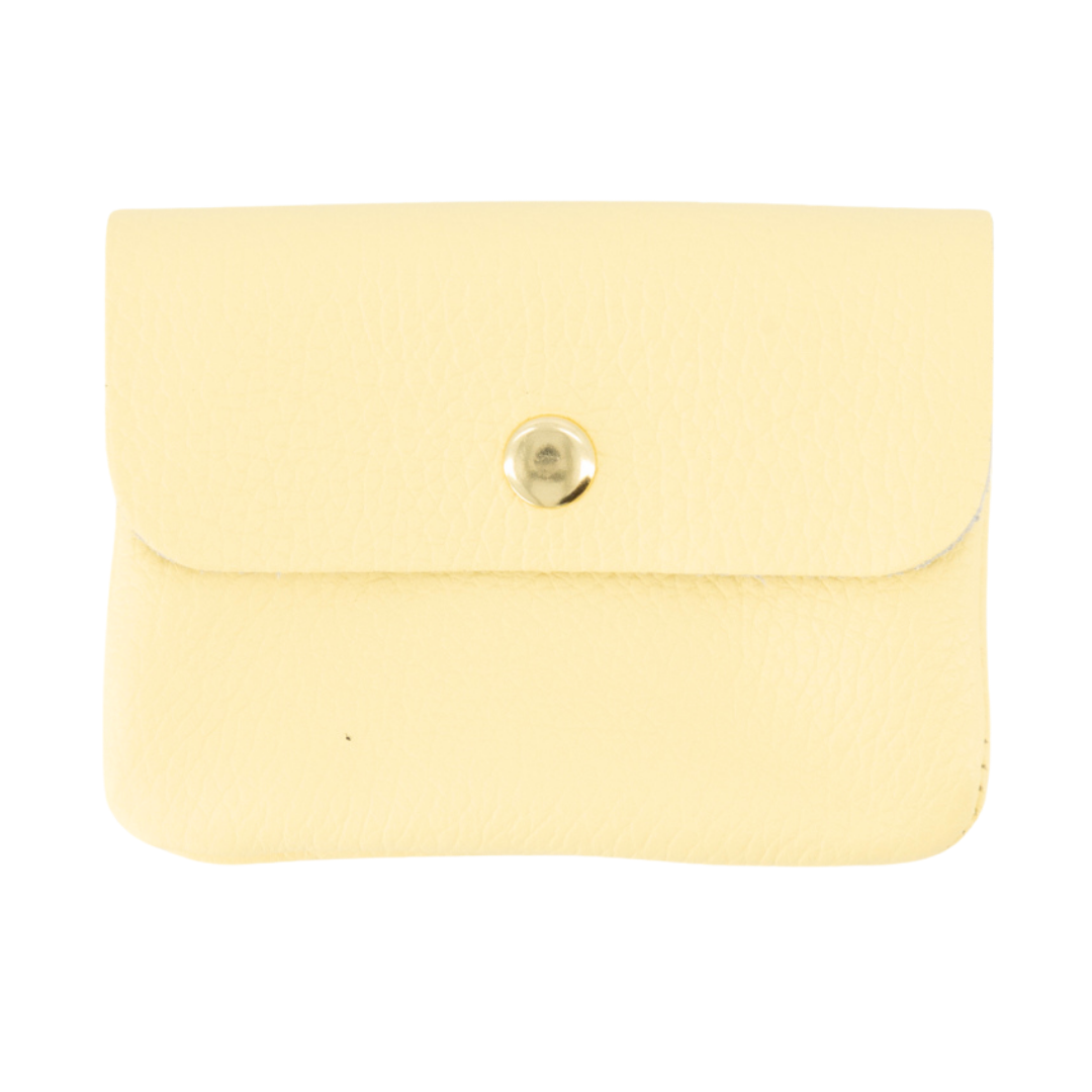 Leather wallet | Rose Metallic