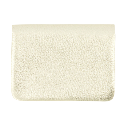 Leather wallet | Rose Metallic