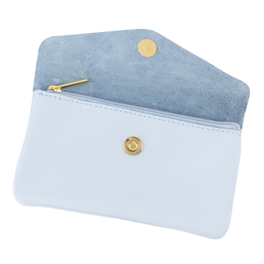 Leather wallet | Rose Metallic