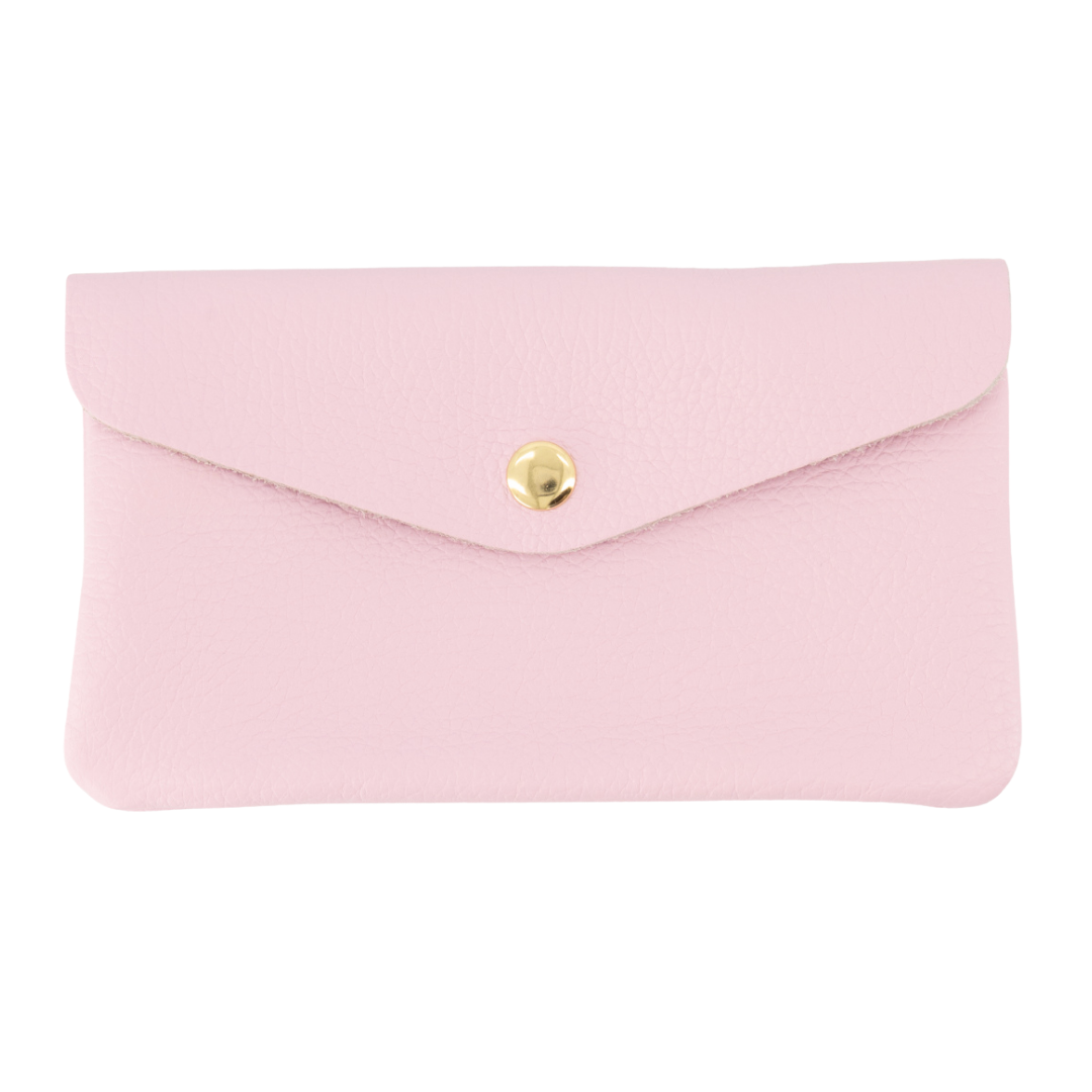 Leather wallet | Rose Metallic