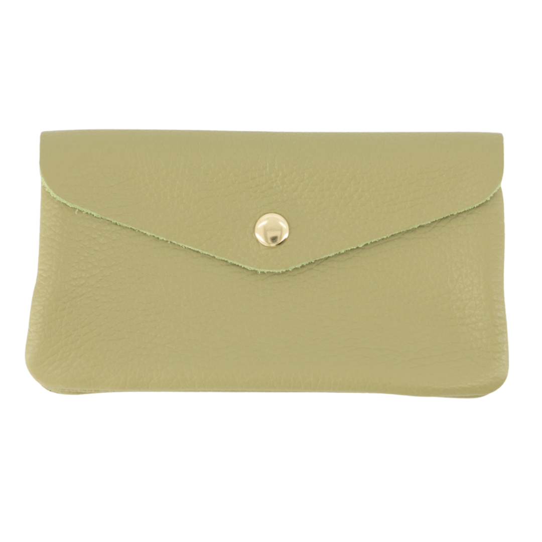 Leather wallet | Rose Metallic